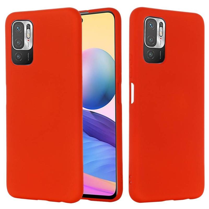 Xiaomi Poco M3 Pro 5g Redmi Note 10 5g 10t 5g Azmaro Tyndt Silikone Cover Rød