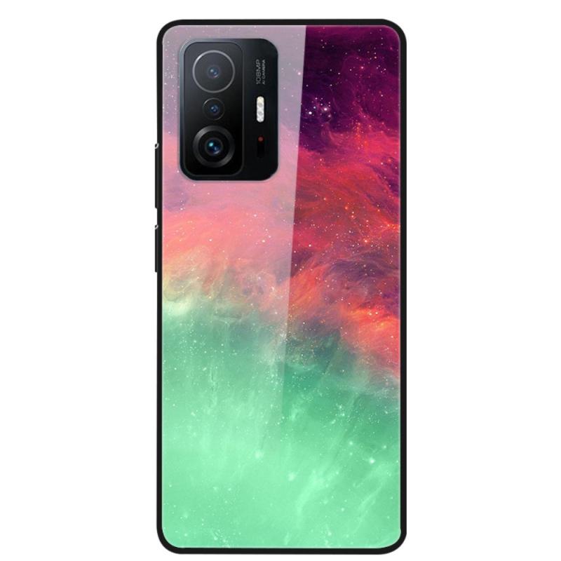 Xiaomi 11t 11t Pro Hybrid Cover    Bagside   Hærdet Glas Nebula