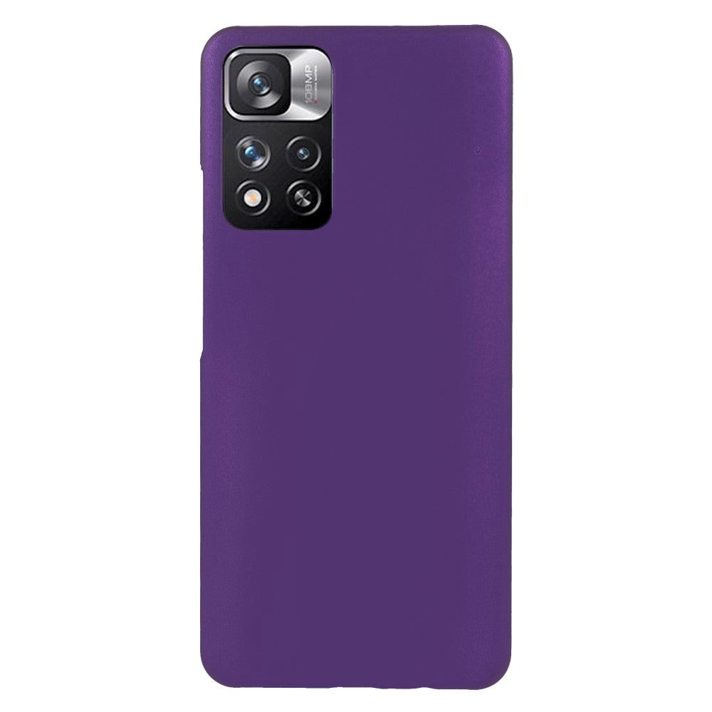 Xiaomi Redmi Note 11 Pro   Plus  Hårdt Plastik Bagside Cover Lilla
