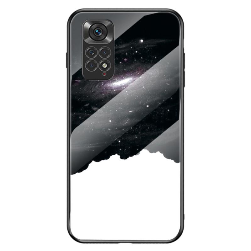 Xiaomi Redmi Note 11 4g Note 11s 4g Hybrid Cover   Bagside   Hærdet Glas Kosmisk Himmel