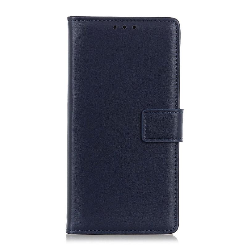 Alcatel 1s  2021    3l  2021  Læder Flip Cover    Pung Blå