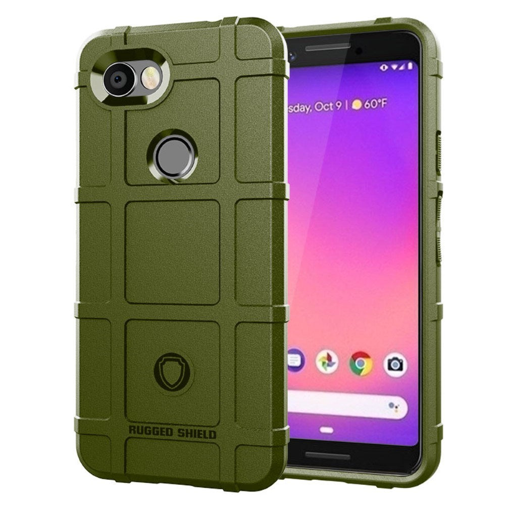 Eiderwood Google Pixel 3a Rugged Shield Series Håndværker Bagside Cover Mørkegrøn