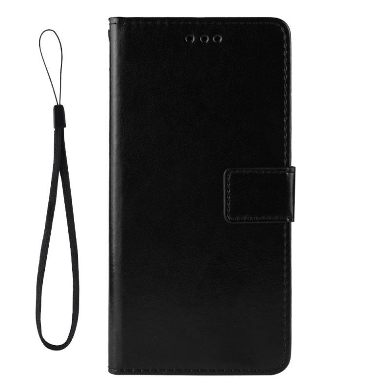 Eiderwood Google Pixel 4a Læder Flip Cover    Pung   Strop Sort