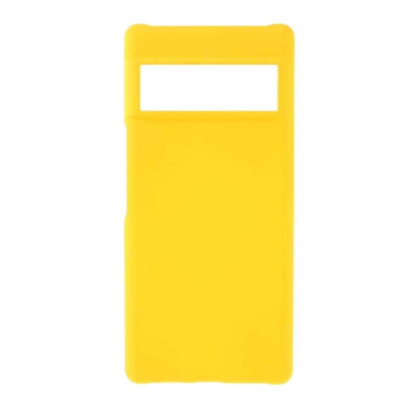 Google Pixel   Pro Hårdt Plastik Bagside Cover Gul