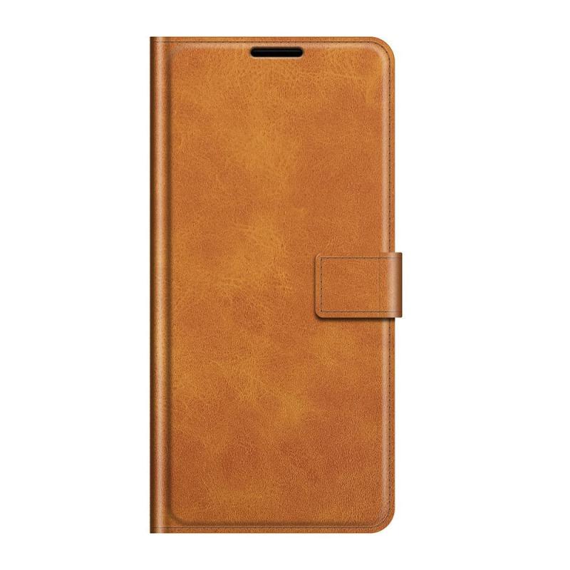 Google Pixel   Pro Læder Flip Cover    Kortholder   Magnetisk åbne Lukke Funktion Lysebrun