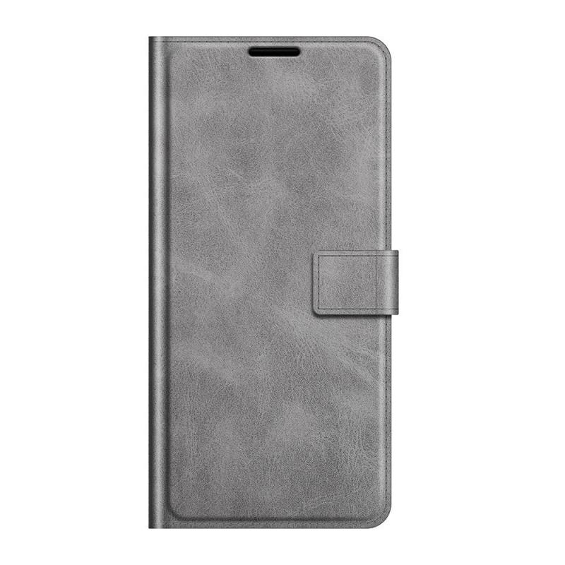 Google Pixel   Pro Læder Flip Cover    Kortholder   Magnetisk åbne Lukke Funktion Grå