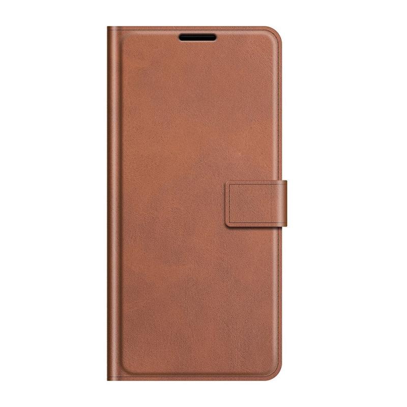 Google Pixel   Pro Læder Flip Cover    Kortholder   Magnetisk åbne Lukke Funktion Brun