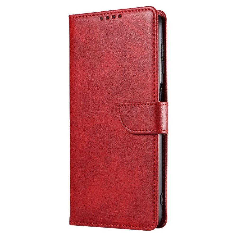 Google Pixel   Pro Kunstlæder Flip Cover    Pung Rød