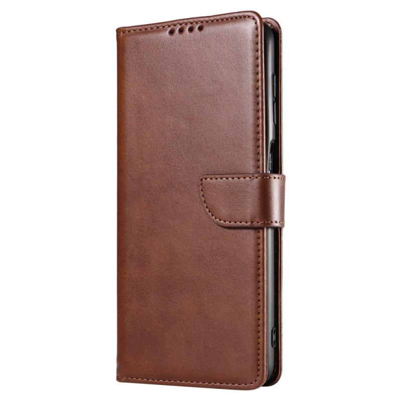 Google Pixel   Pro Kunstlæder Flip Cover    Pung Brun