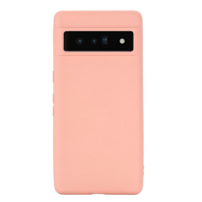Google Pixel   Pro Liquid Silikone Cover    Strop Lyserød