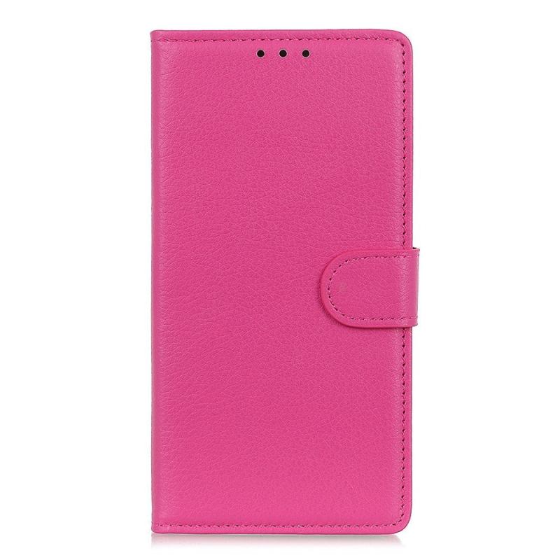 Asus Rog Phone    Zs661ks  Litchi Læder Cover    Pung Pink