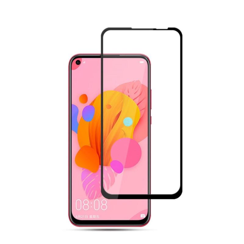 Huawei P20 Lite  2019  Amorus Skærmbeskyttelse Full Fit Sort