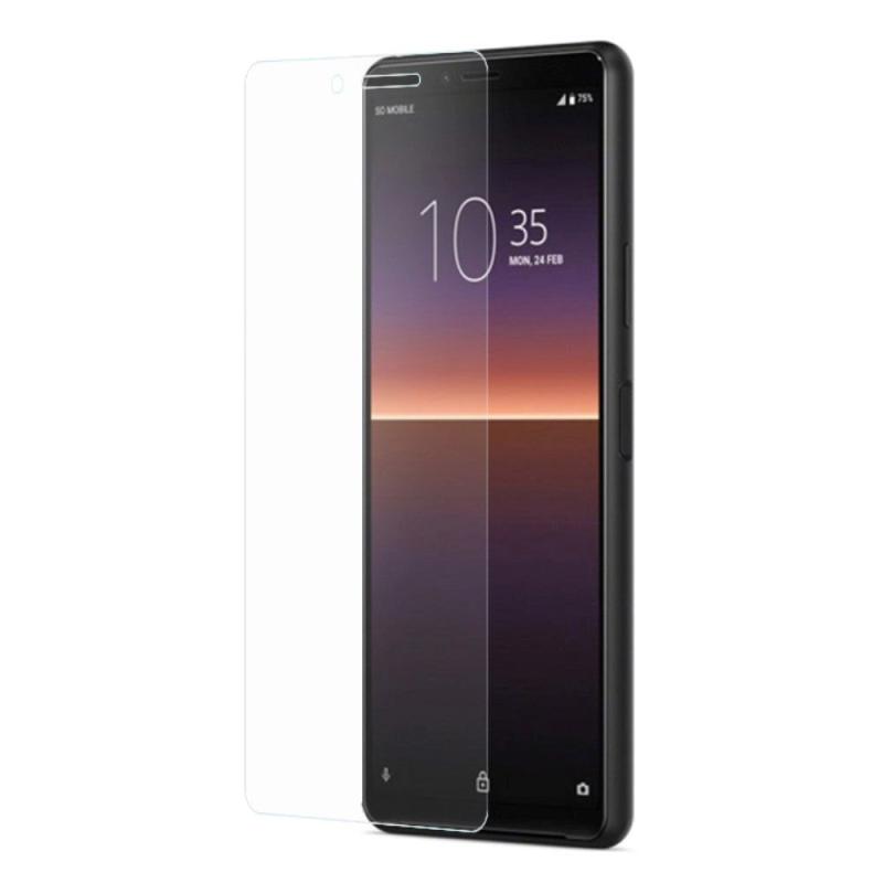 Sony Xperia 10   Beskyttelsesglas Case Friendly Skærmbeskyttelse Gennemsigtig