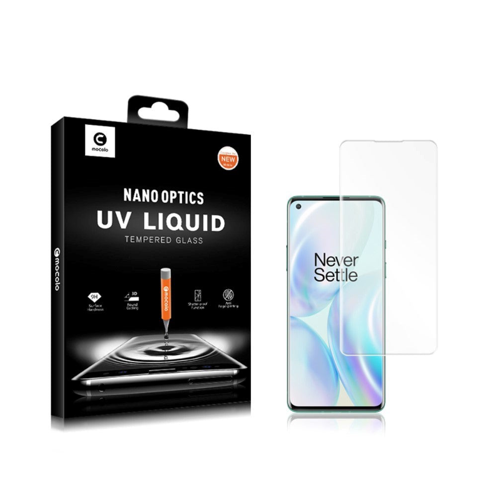Mocolo Oneplus   Pro Hærdet Glas    Flydende   Gennemsigtigt