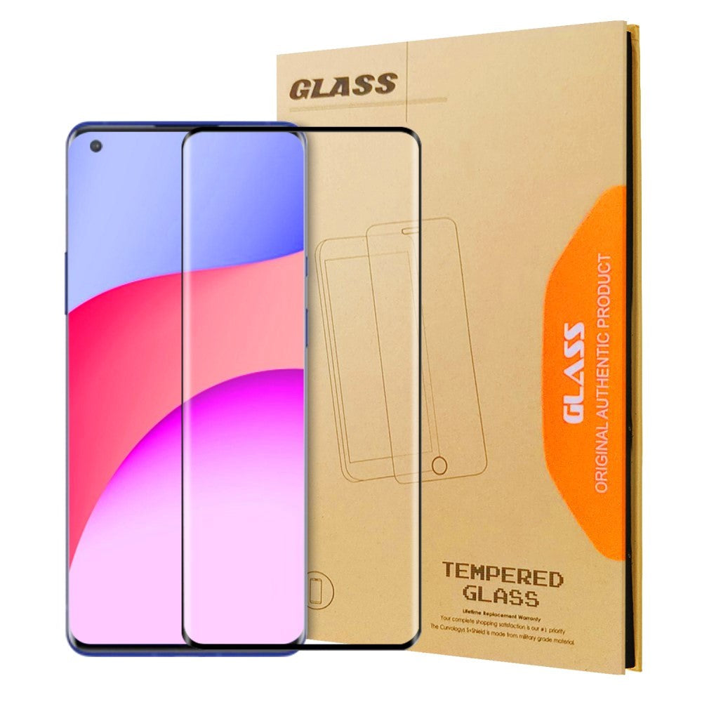 Oneplus   Beskyttelsesglas Full-fit Skærmbeskyttelse 9h Sort