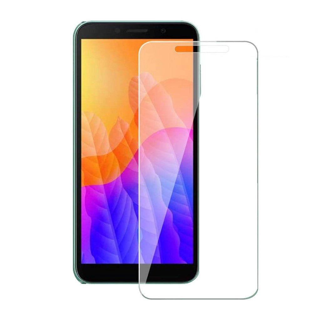 Huawei Y5p Hærdet Glas Case Friendly Skærmbeskyttelse Gennemsigtig