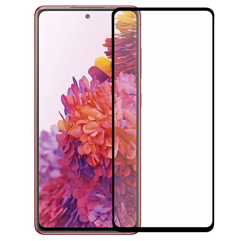 Samsung Galaxy S20     S20    5g  Hærdet Glas Skærmbeskyttelse Full Fit Sort Kant