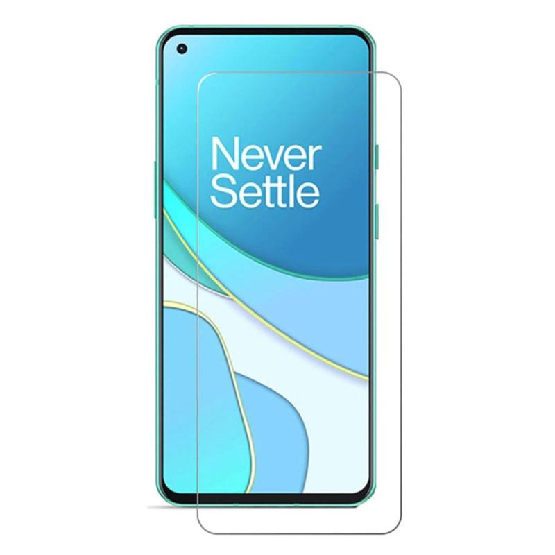 Oneplus 8t Hærdet Glas Case Friendly Skærmbeskyttelse Gennemsigtig