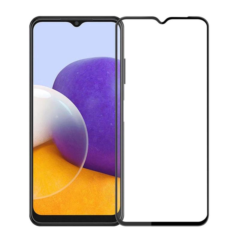 Pinwuyo Samsung Galaxy A22  4g  Full Fit Skærmbeskyttelse Sort