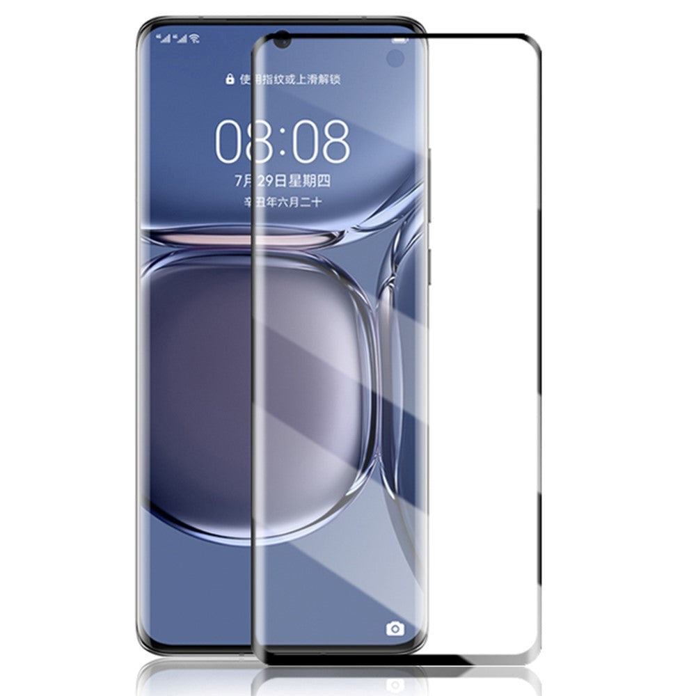 Huawei P50 Pro Mocolo Hærdet Glas Full-fit Sort Kant