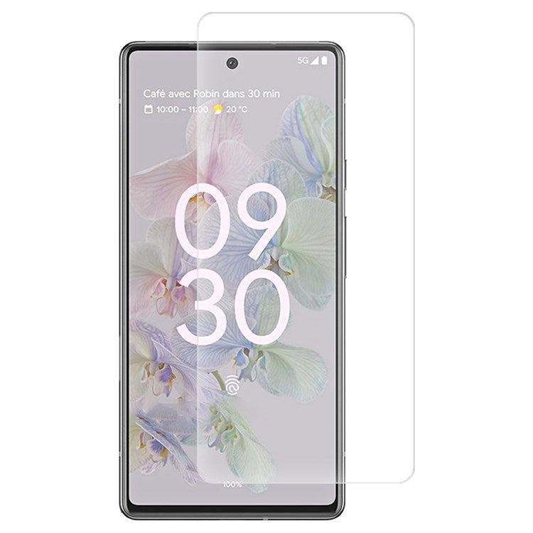 Google Pixel 6a Hærdet Glas Skærmbeskyttelse Case-friendly Gennemsigtig