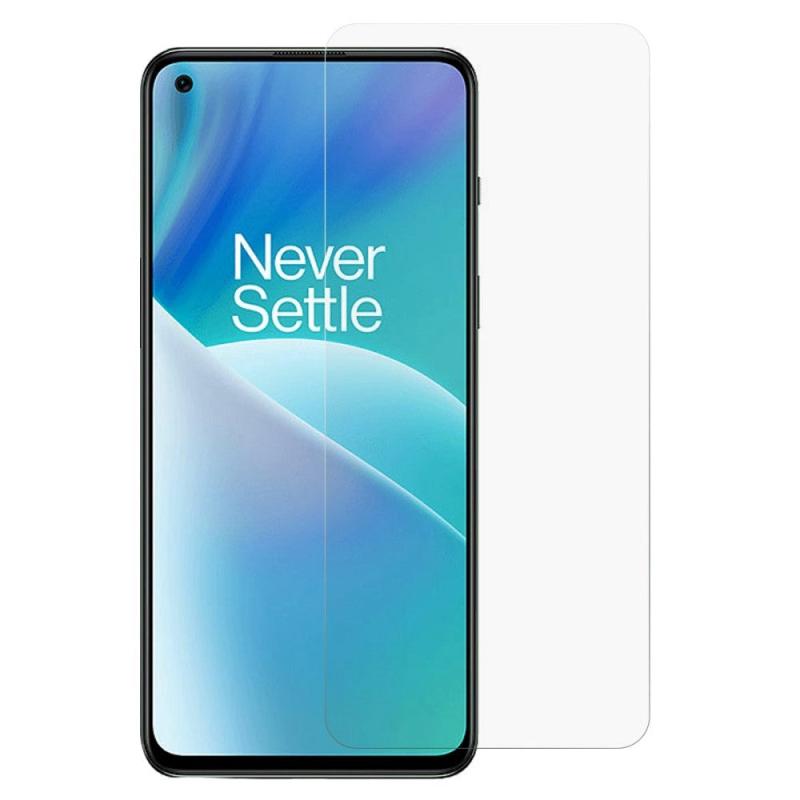 Oneplus Nord 2t  5g  Hærdet Glas Case Friendly Skærmbeskyttelse Gennemsigtig