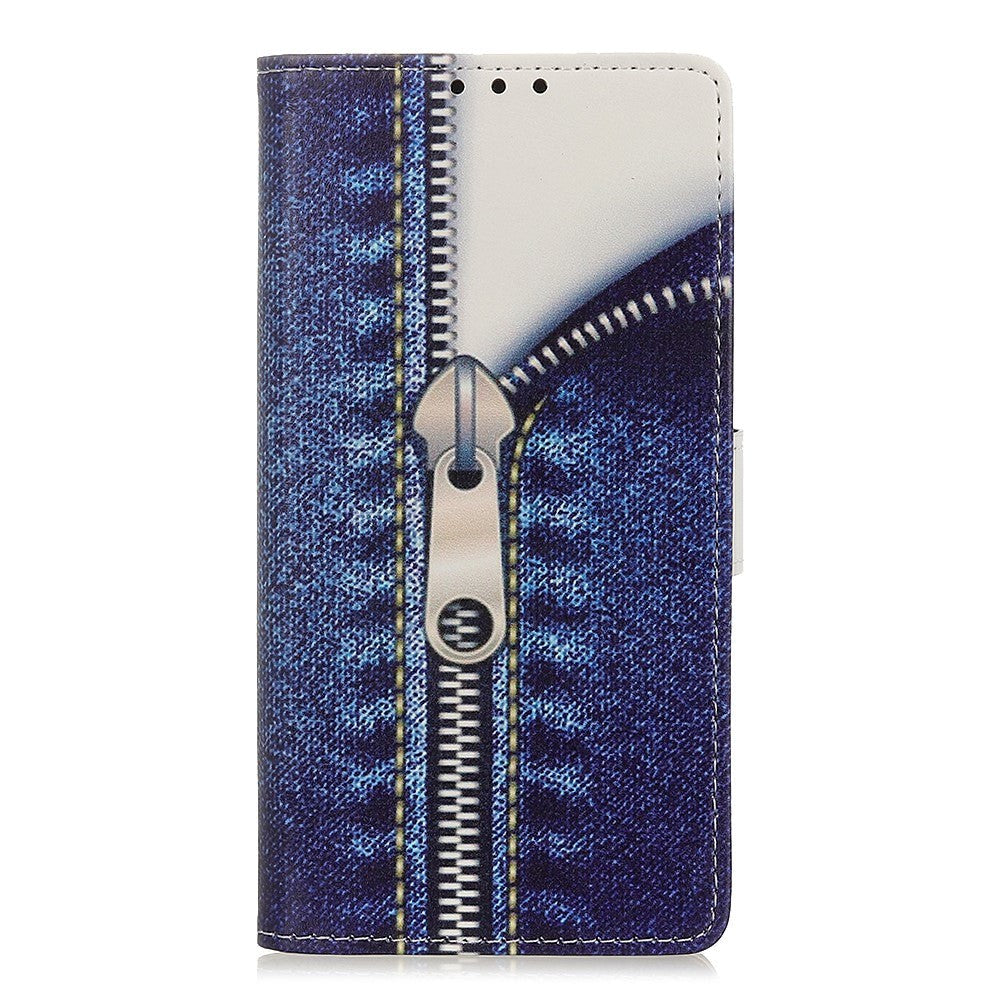 Oneplus   Læder Cover    Pung Denim