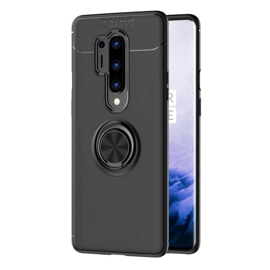 Oneplus   Pro Magnetisk Kickstand Sort    Sort Ring
