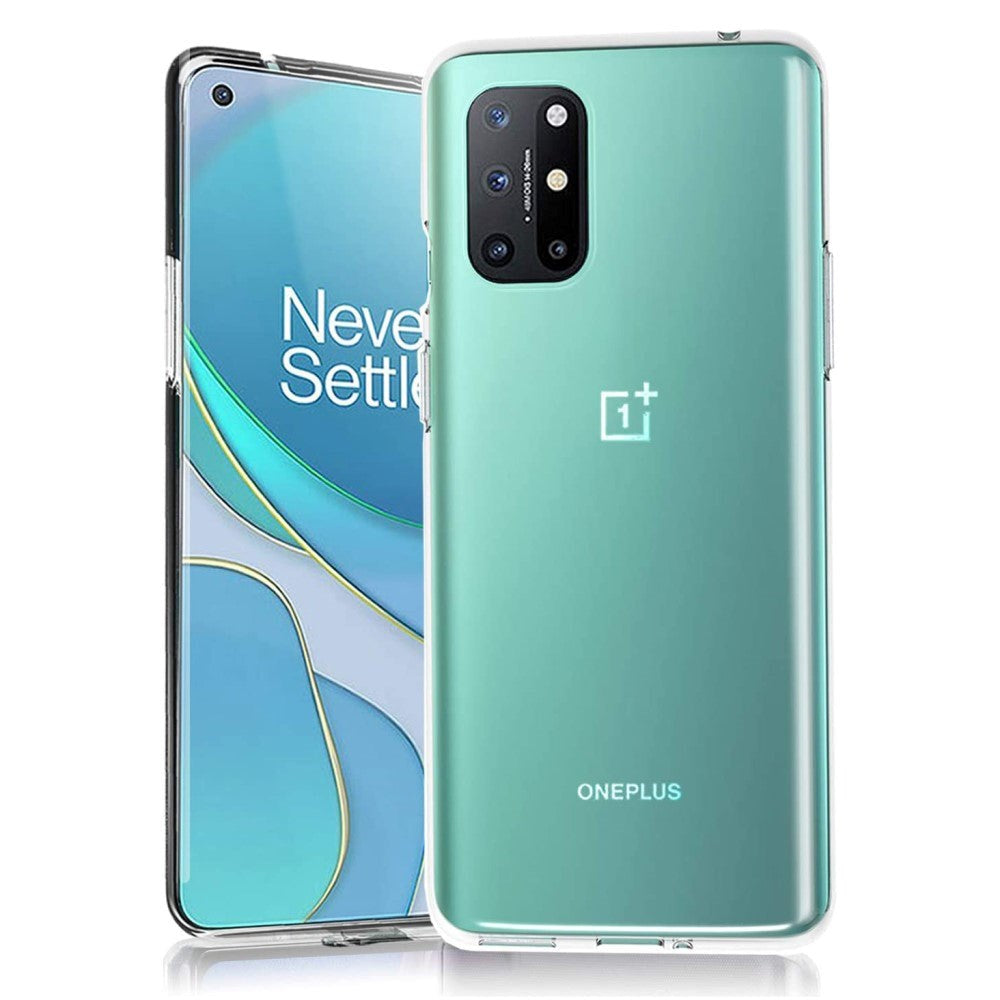 Oneplus   Pro Fleksibelt Plastik Bagside Cover Gennemsigtig