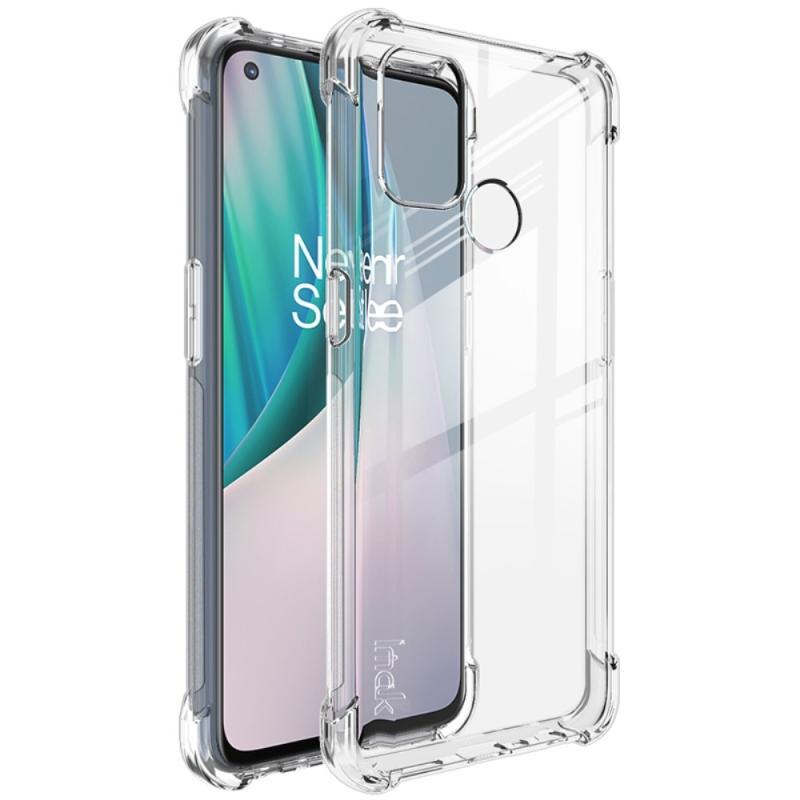 Oneplus Nord N100 5g Imak Gummi Cover Inkl- Skærmbeskytter Transparent