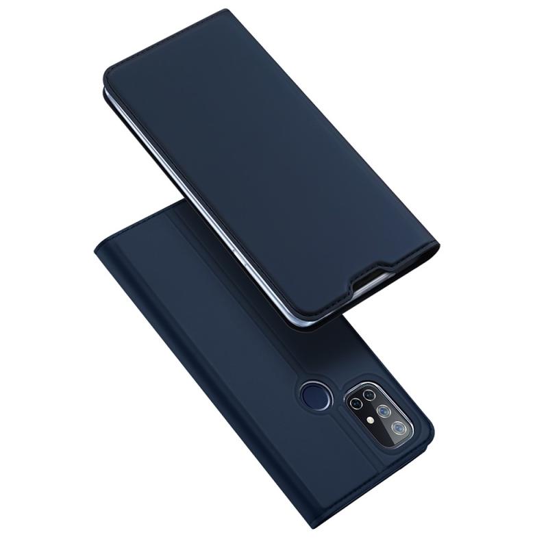 Oneplus Nord N10 5g Dux Ducis Skin Pro Læder Cover Blå