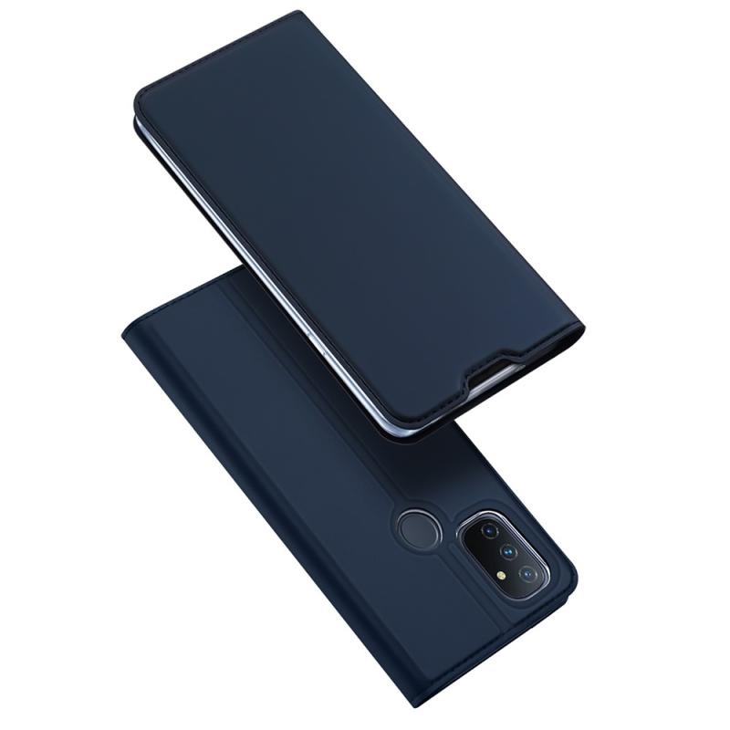 Oneplus Nord N100 5g Dux Ducis Skin Pro Læder Cover Blå