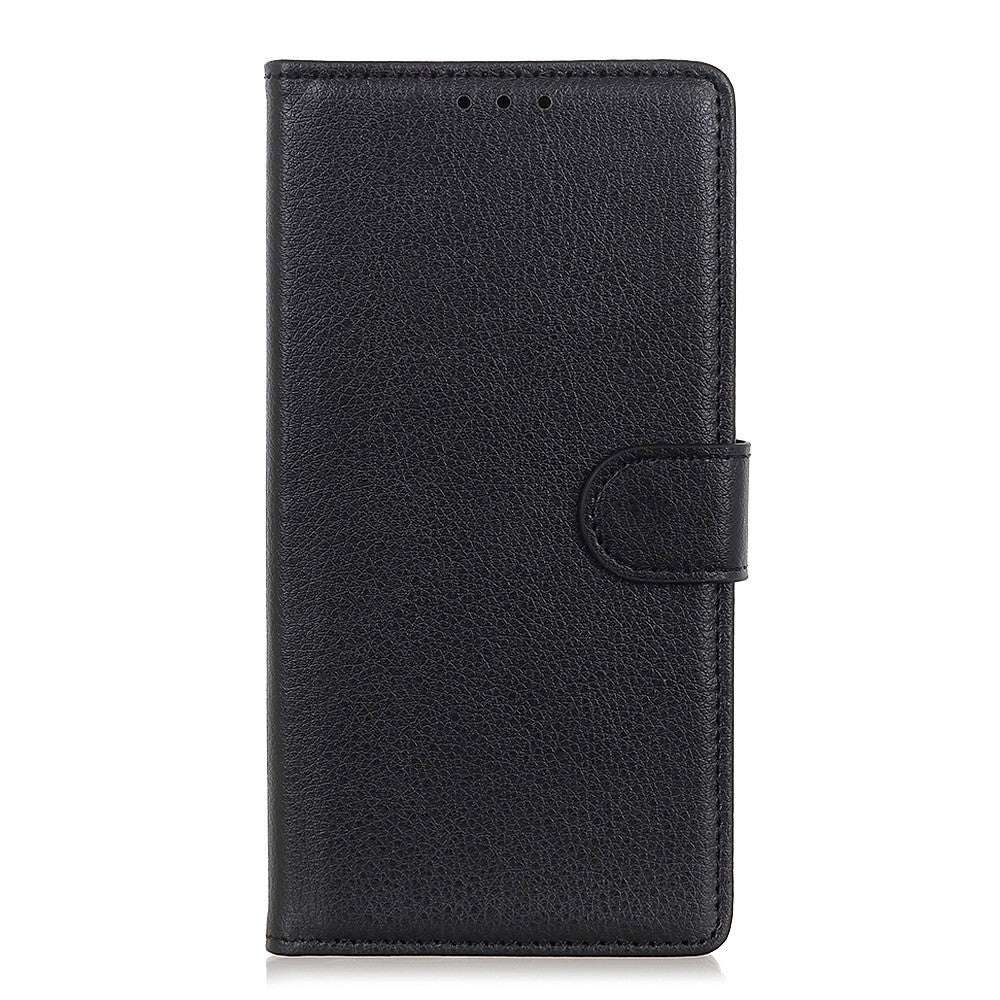 Oneplus   Klassisk Læder Flip Cover    Pung Sort