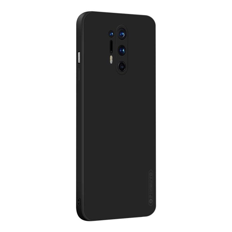 Oneplus   Pro Pinwuyo Silikone Bagside Cover Sort