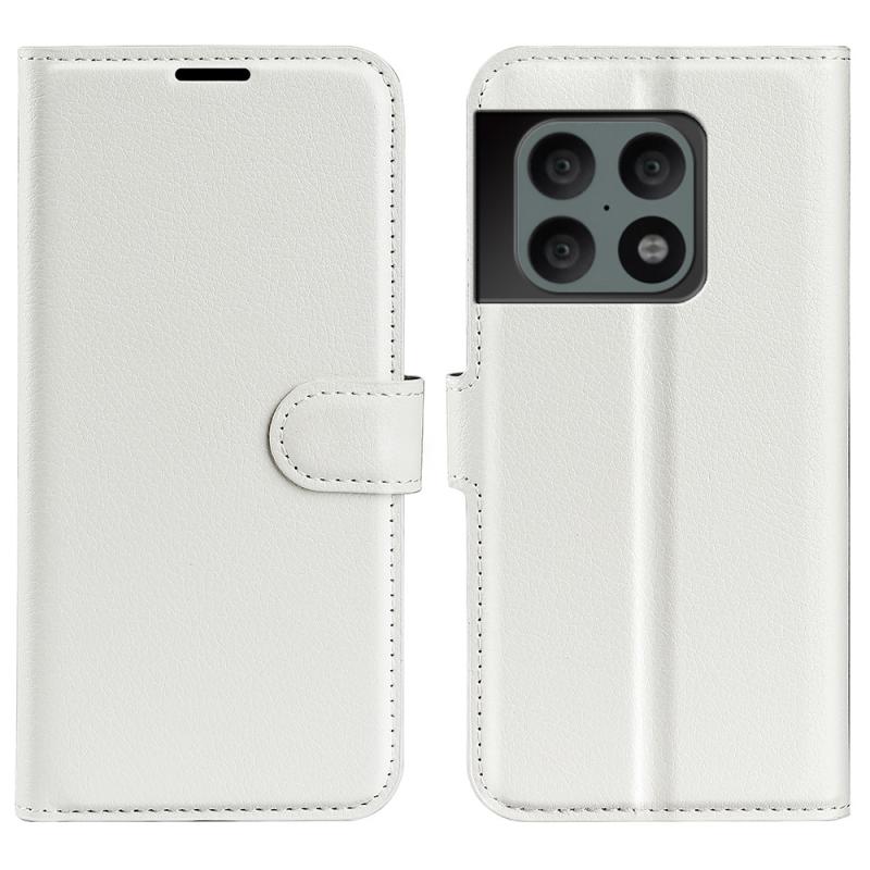 Oneplus 10 Pro 5g Læder Cover   Pung Hvid