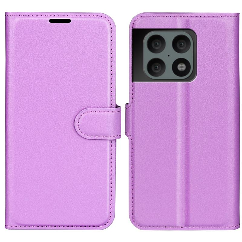 Oneplus 10 Pro 5g Læder Cover   Pung Lilla