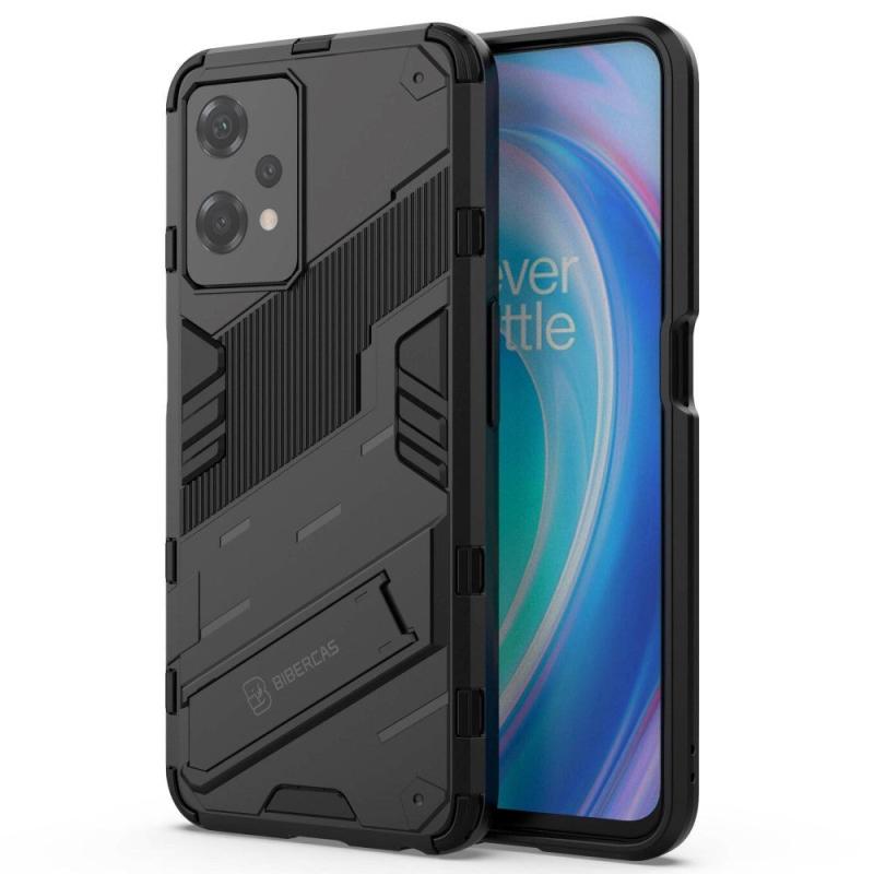 Oneplus Nord     Lite  5g  Hybrid Håndværker Bagside Cover    Kickstand Sort