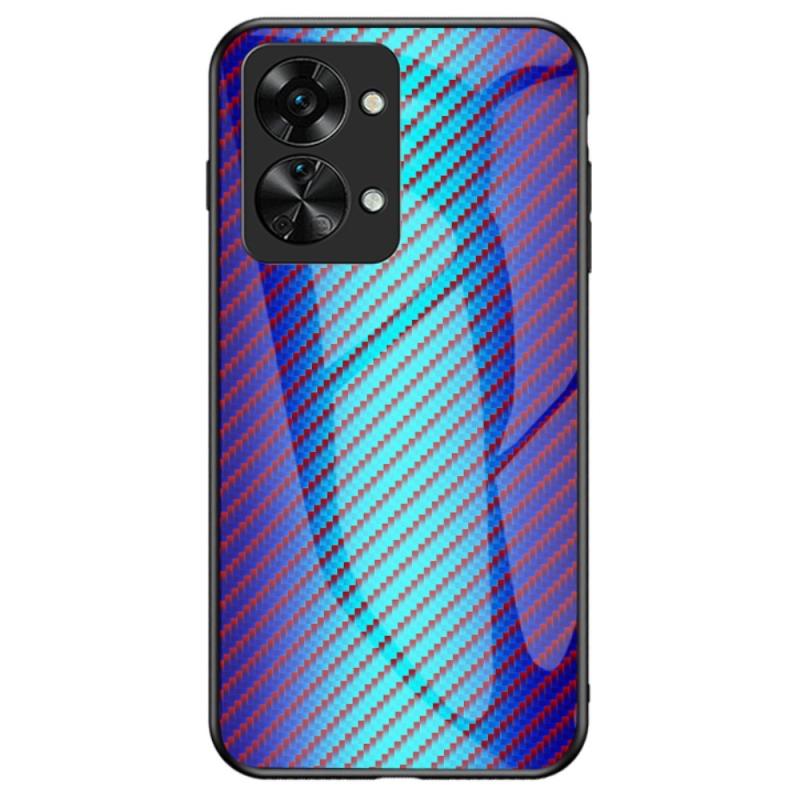 Oneplus Nord 2t 5g Gradient Hybrid Cover Med Bagside   Hærdet Glas Blå