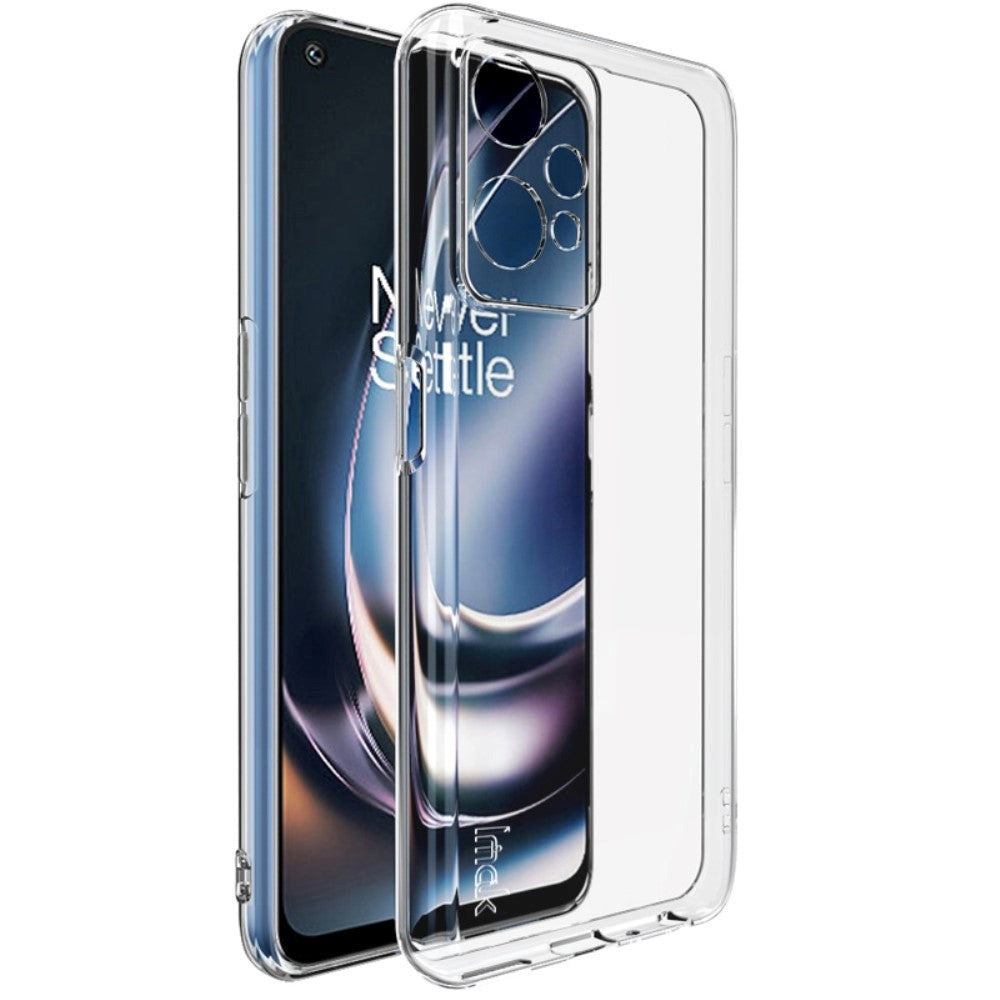 Oneplus Nord     Lite  5g  Imak  -  Series Fleksibelt Plastik Bagside Cover Gennemsigtig