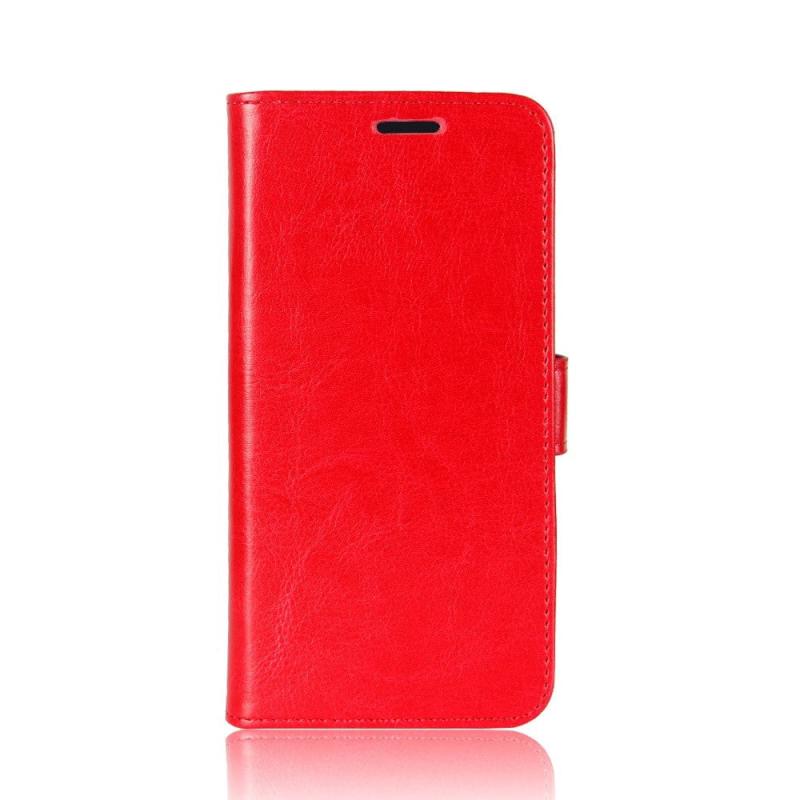 Nokia     Læder Flip Cover    Pung Rød
