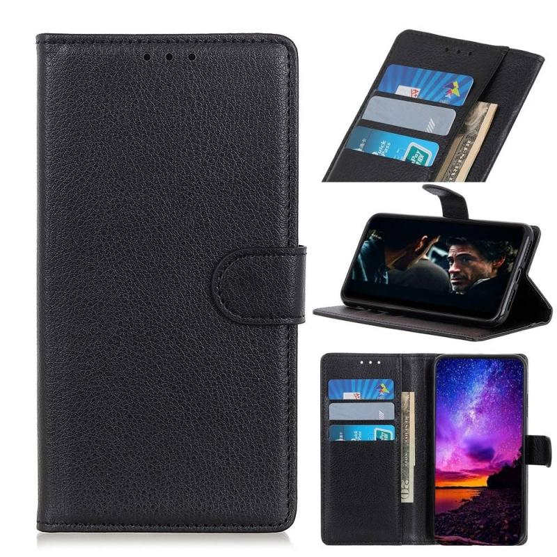 Nokia     Læder Flip Cover   Pung Sort