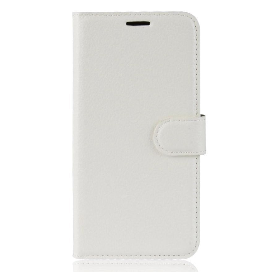 Nokia     Litchi Læder Cover    Pung Hvid
