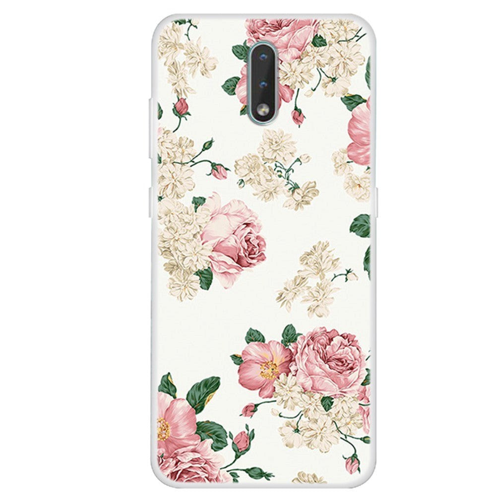 Nokia     Fleksibelt Plastik Cover Blomster