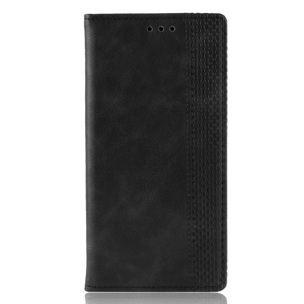 Nokia     Retro Læder Cover    Kortholder Sort
