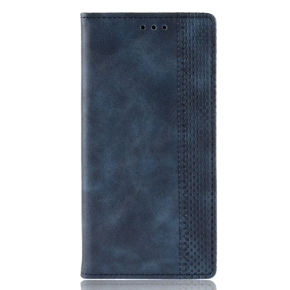 Nokia     Retro Læder Cover    Kortholder Blå