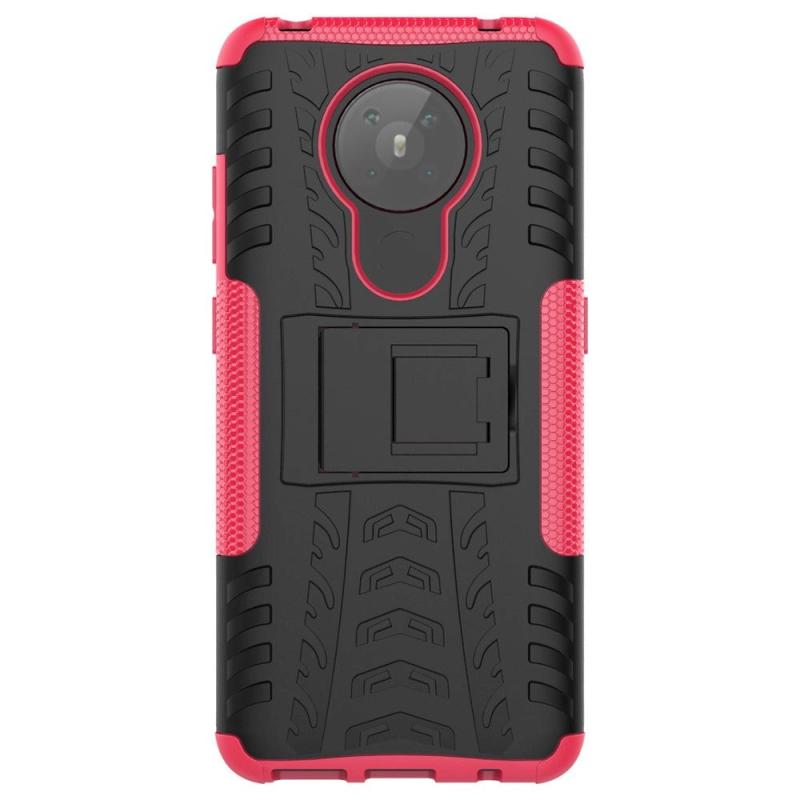 Nokia     Cool Tyre Håndværker Cover    Stander Sort   Pink