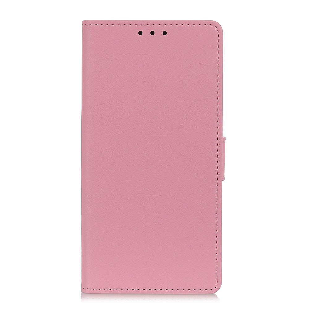 Nokia     Læder Cover    Pung Lyserød