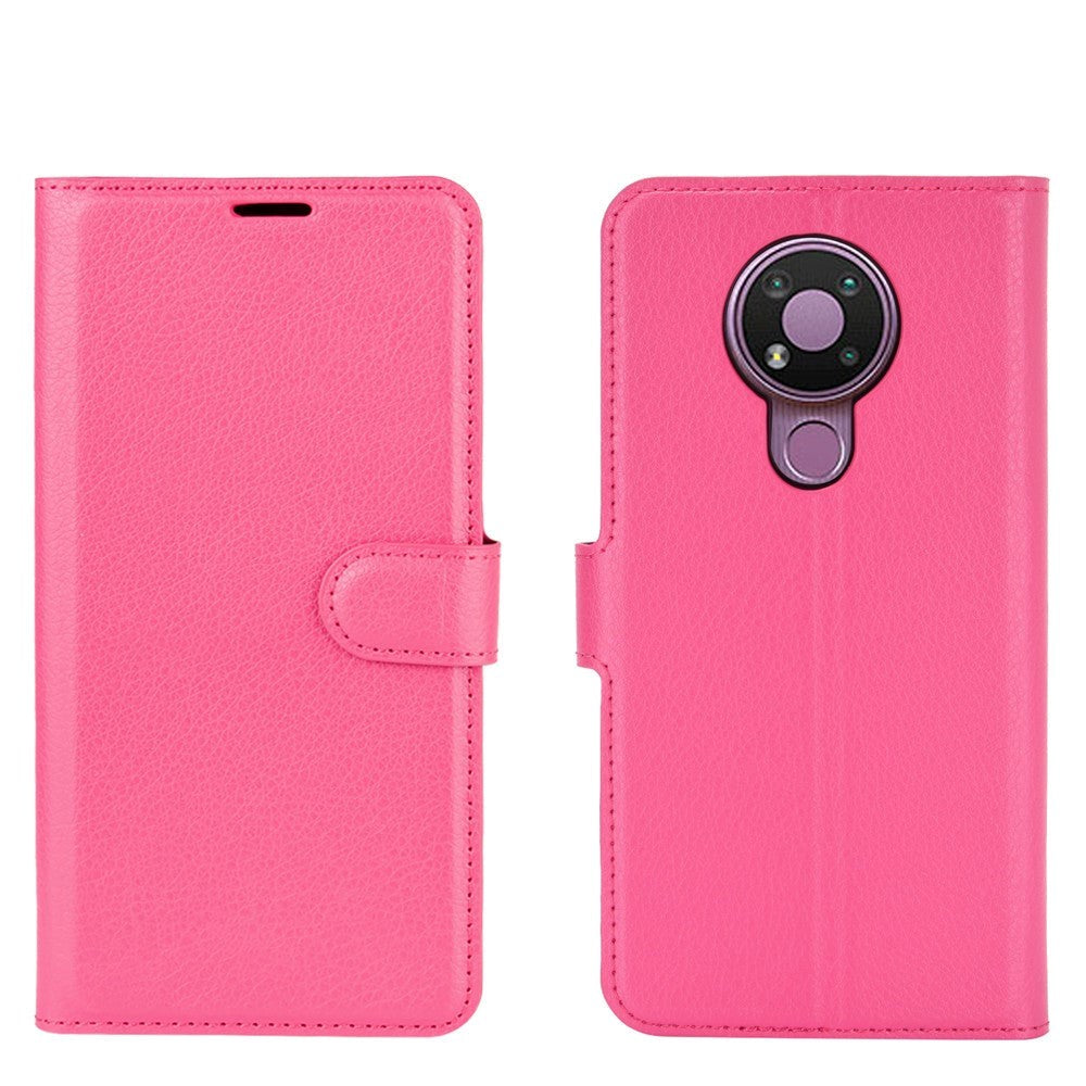 Nokia     Klassisk Læder Cover    Pung Rosa