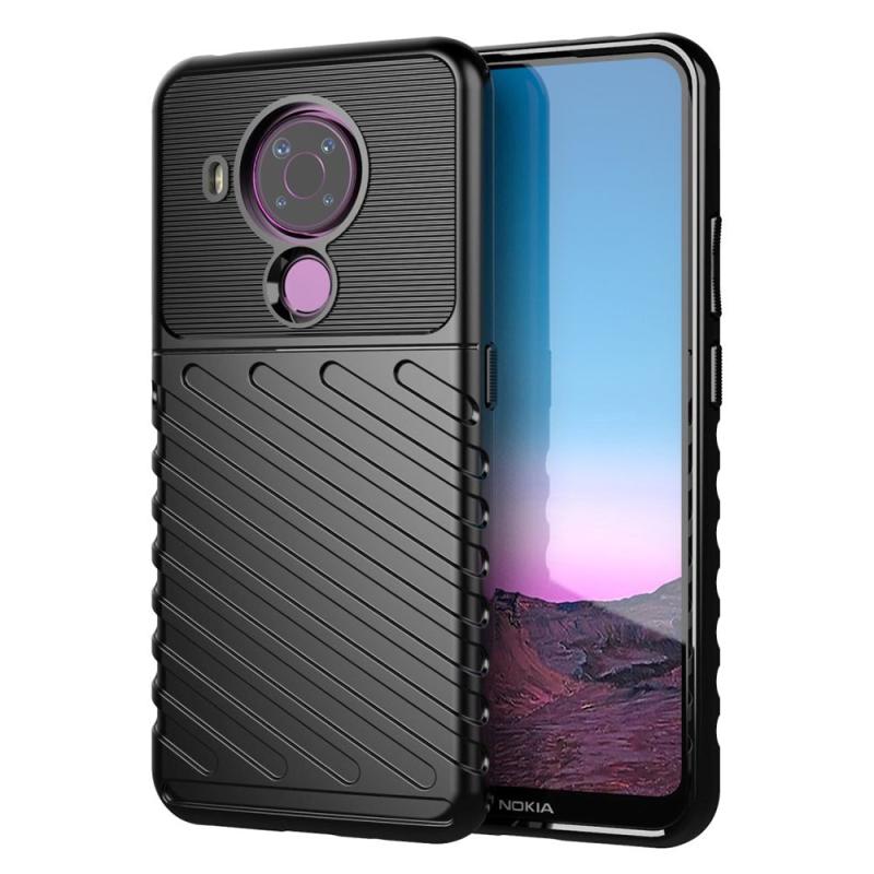 Nokia     Twill Plastik Cover Thunder Series Sort