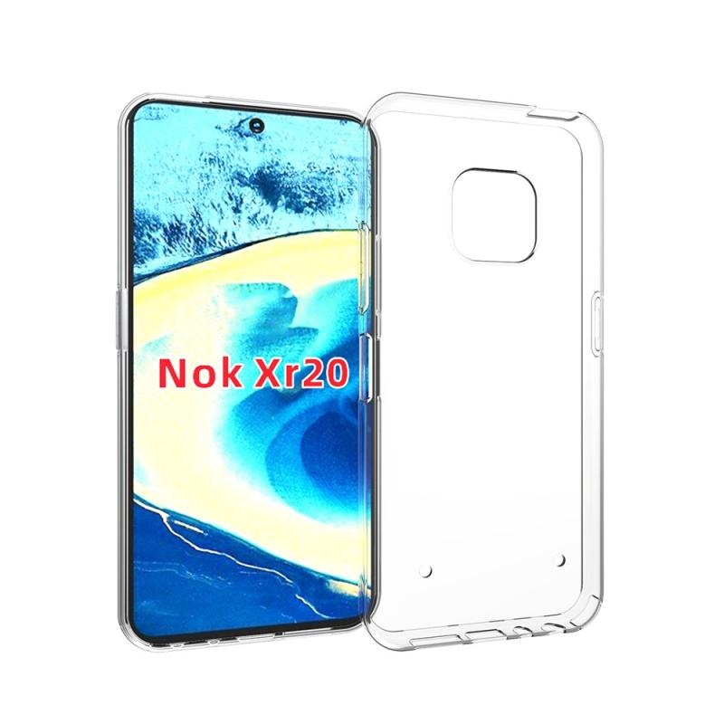 Nokia Xr20 Shockproof Gummi Cover Transparent